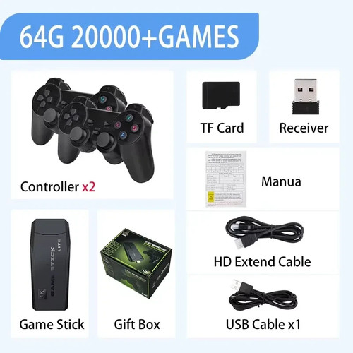 Video game stick console - game,